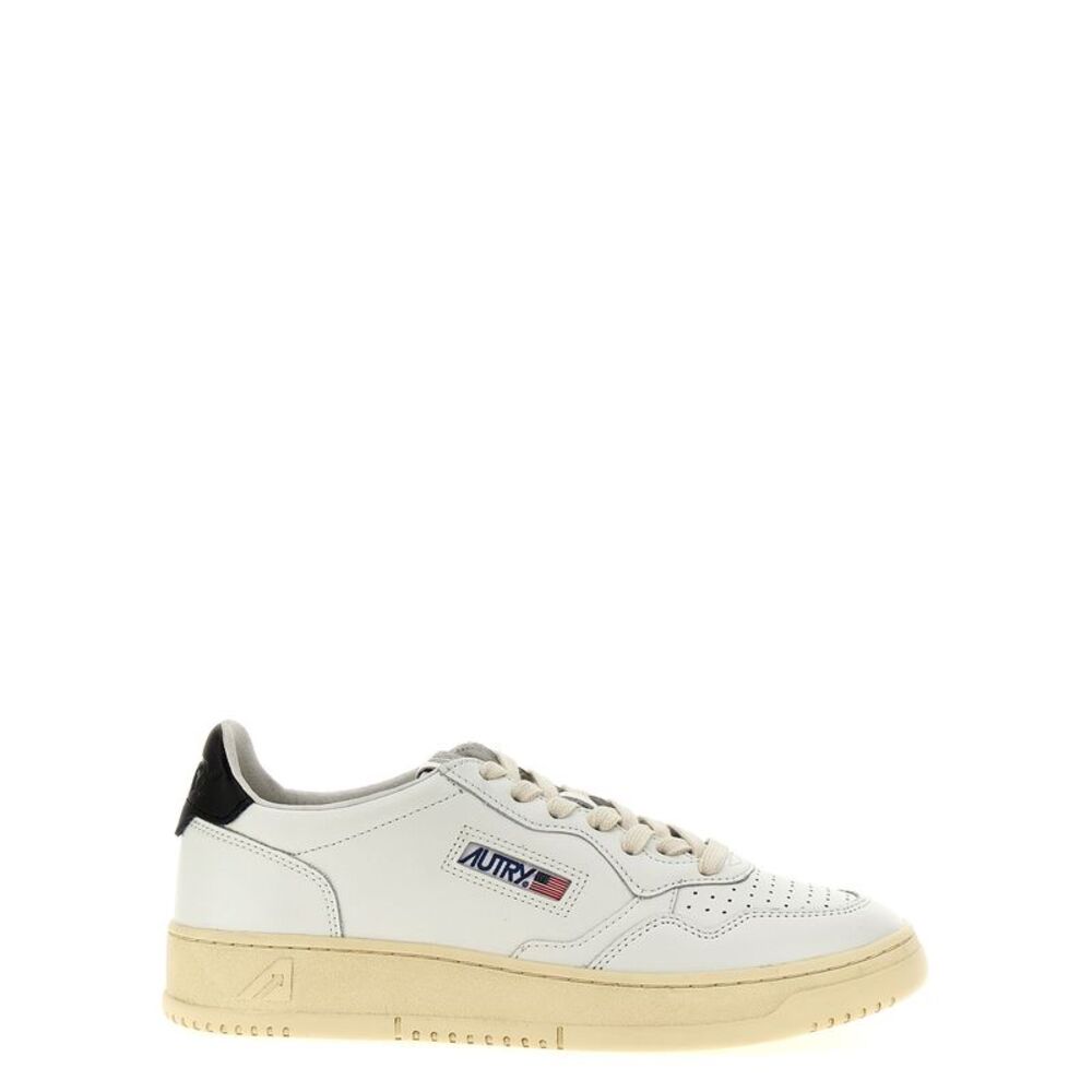 Autry Bicolor Calfskin Low Top Men's Sneakers